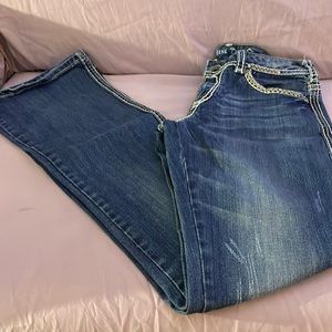 Cow girl tuff jeans EUC